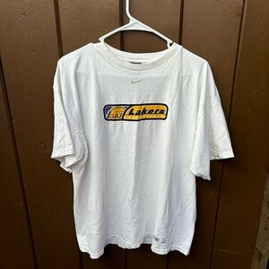 Vintage Y2K Team Nike Los Angeles Lakers T Shirt